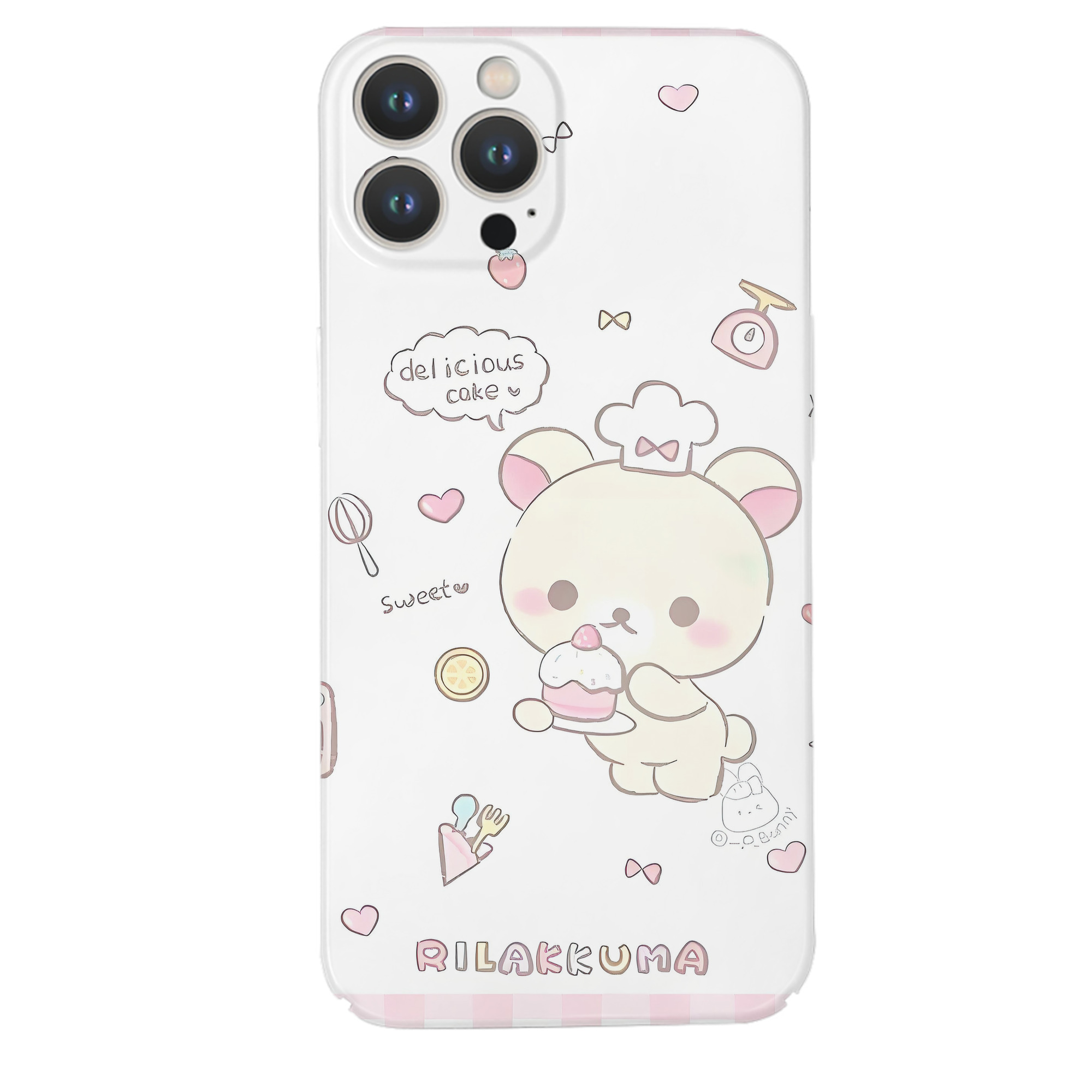 （画像用） リラックマ リラックマ キイロイトリ Rilakkuma Korilakkuma Kiiroitori 【iPhone 14シリーズ対応】ハードケース